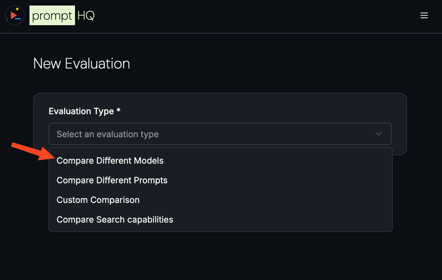 Evaluation Types
